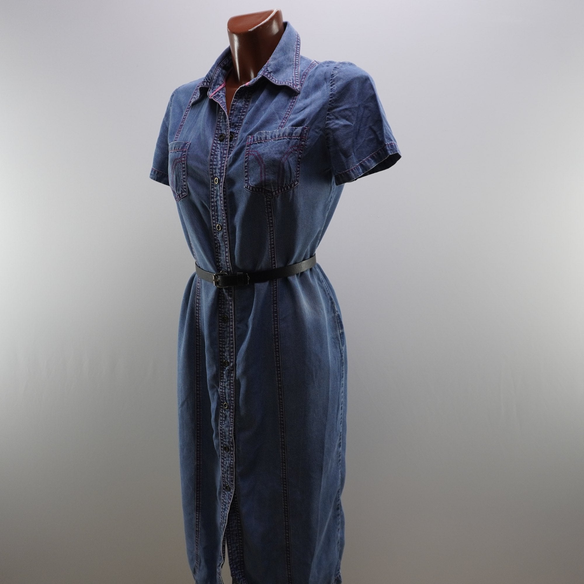 Vestido Tencel para Mujer Usado - Azul, S