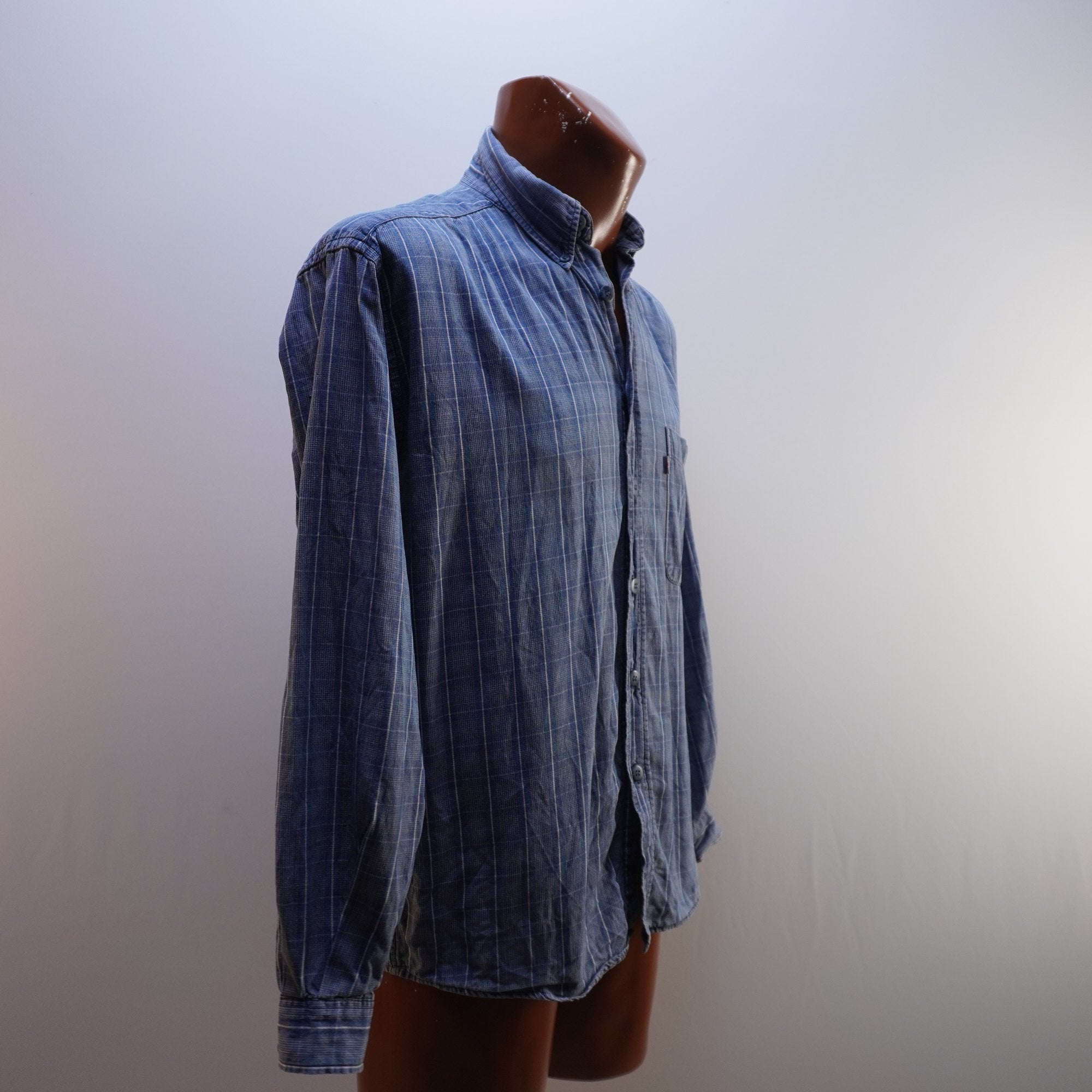 Camisa Henley Levi's para Hombre Usada - Azul, M
