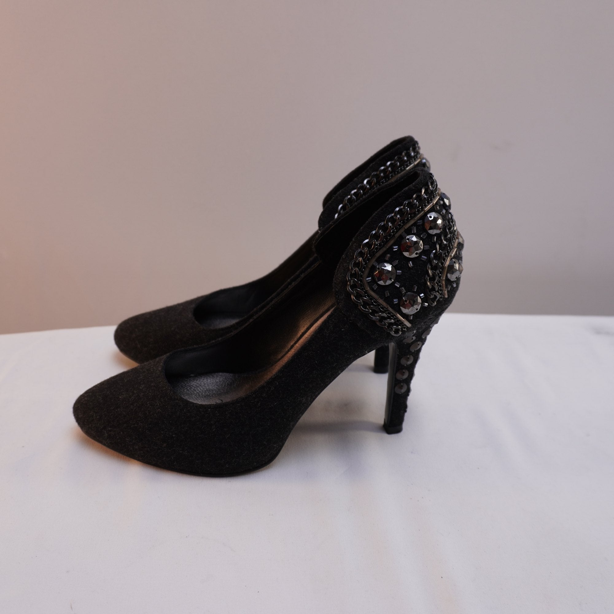 Tacones Liu·Jo para Mujer Usados - Negro, Talla 38