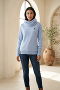 Sudadera con Capucha Naketano para Mujer Usada - Azul, XL