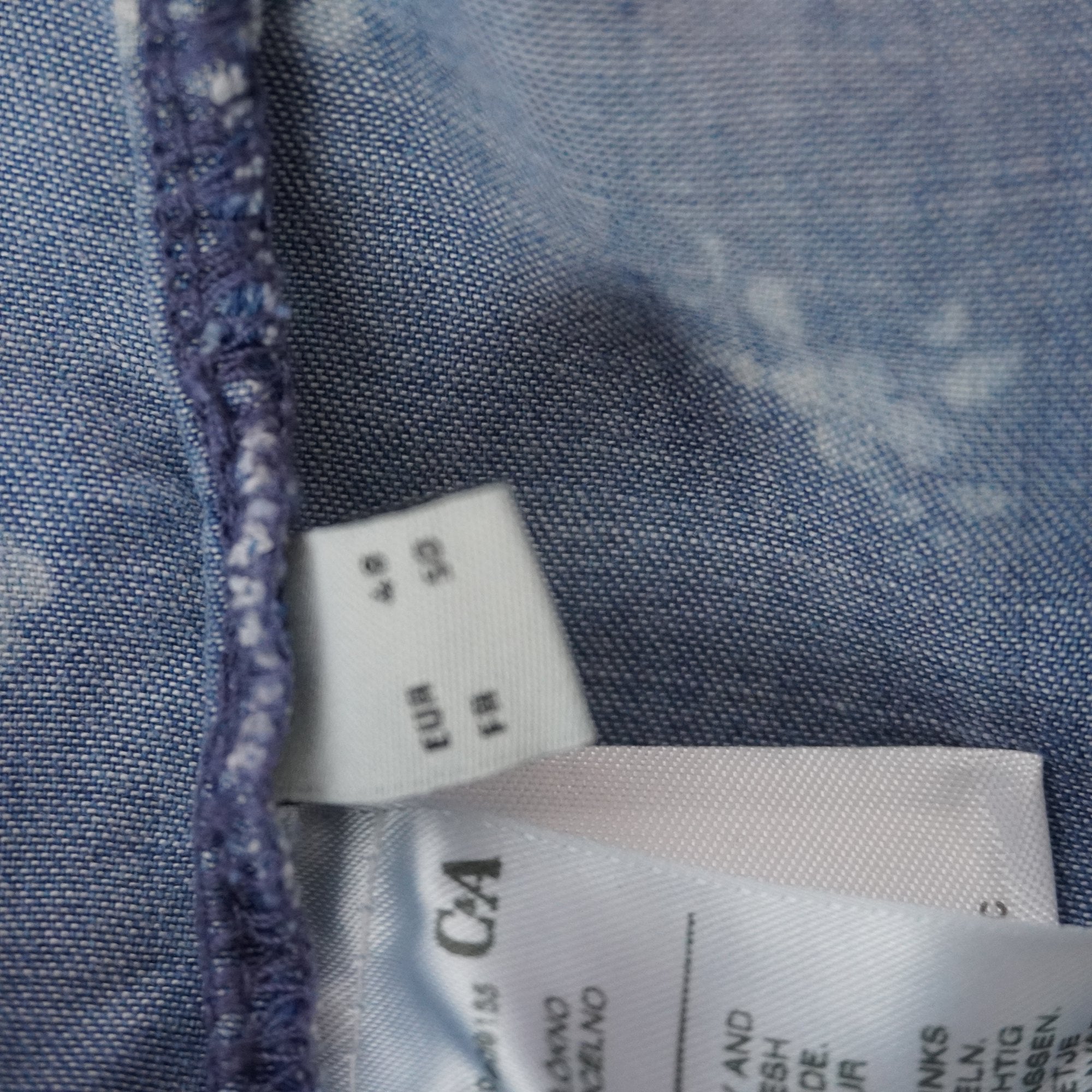Camisa C&A para Mujer Usada - Azul, 5XL