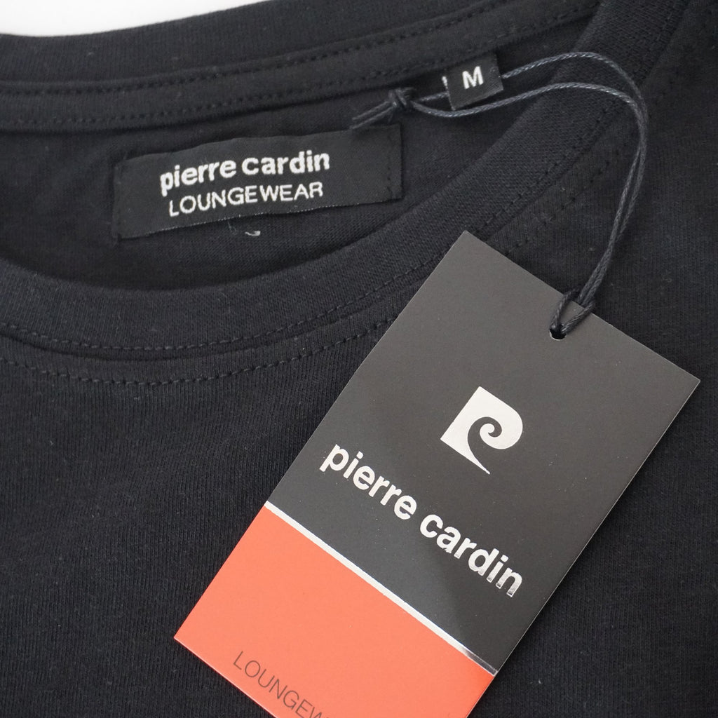 Camiseta Deportiva Pierre Cardin para Hombre Usada - Negra, M