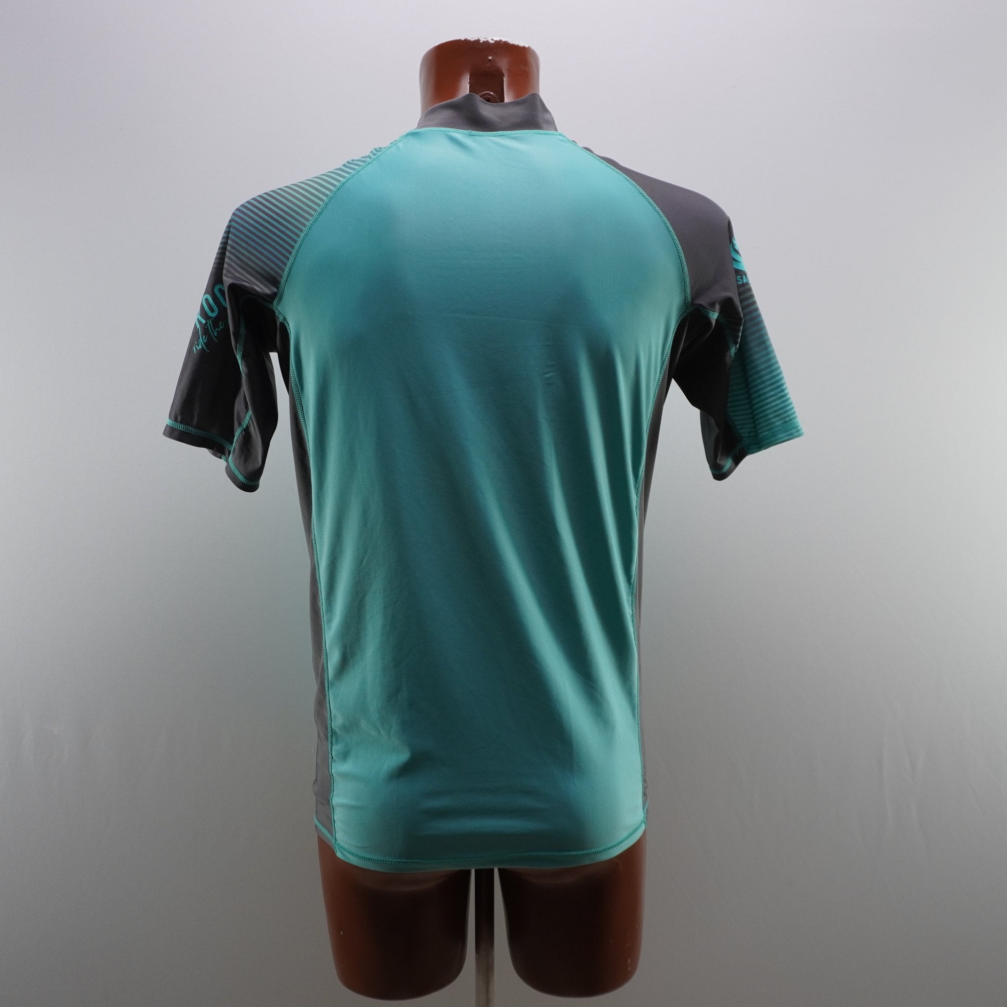 Camiseta de Manga Corta Saltrocl para Hombre Usada - Verde, L