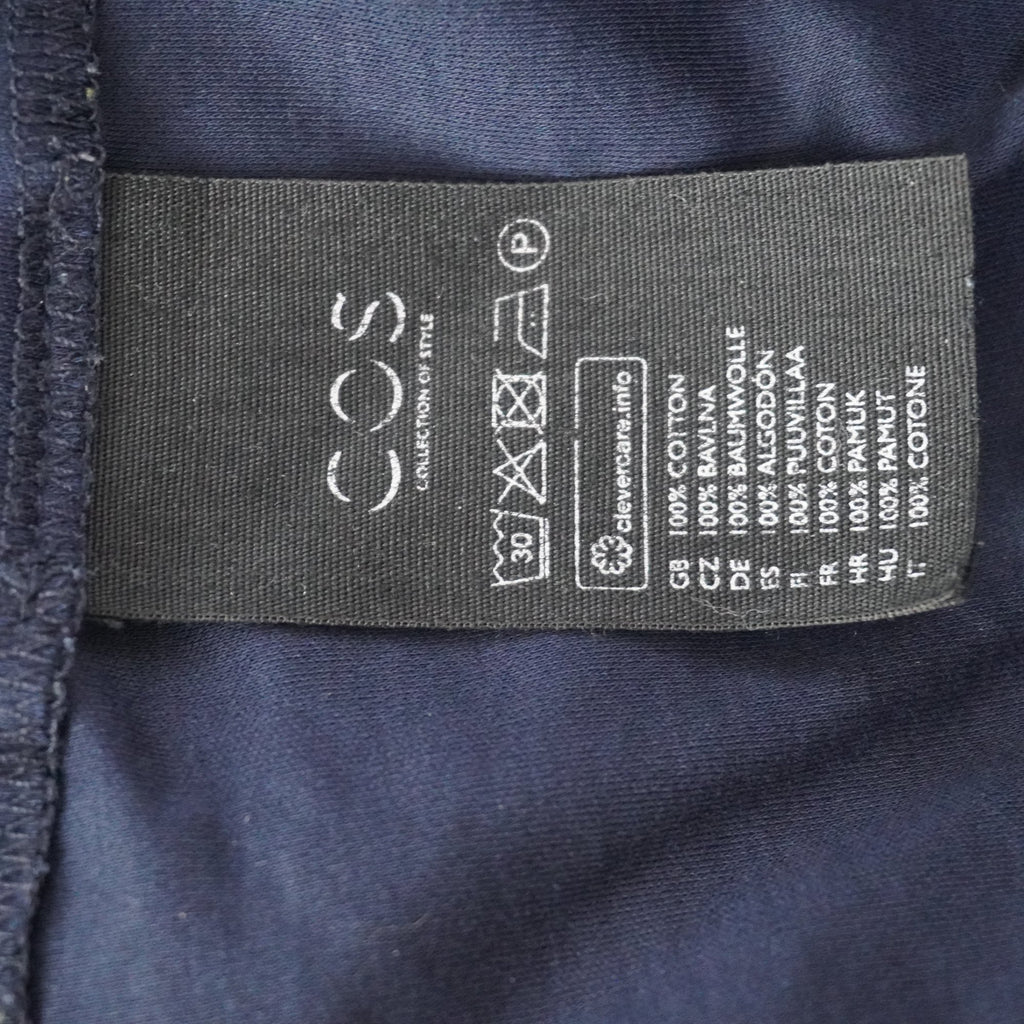 Camiseta de Manga Corta Cos para Mujer Usada - Azul Marino, L
