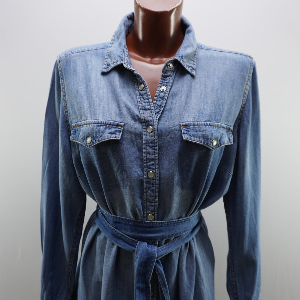 Vestido M&S para Mujer Usado - Azul, XXL