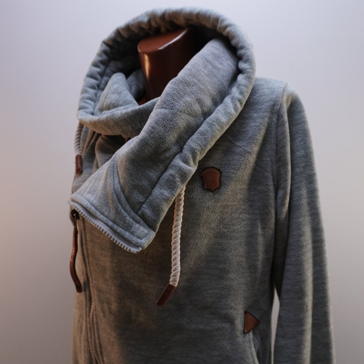Sudadera con Capucha Naketano para Mujer Usada - Gris, L