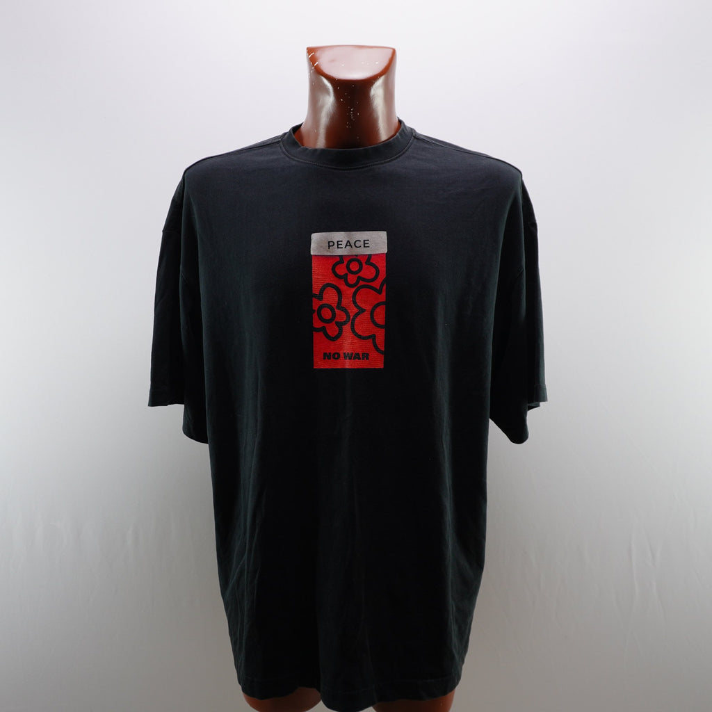 Camiseta de Manga Corta Upscale para Hombre Usada - Negra, XL