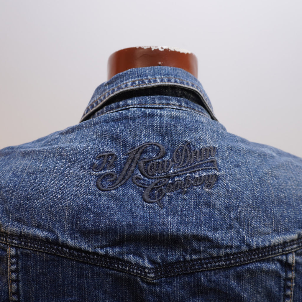 Cazadora Vaquera Tom Thompson para Hombre Usada - Azul, Pequeño (S)
