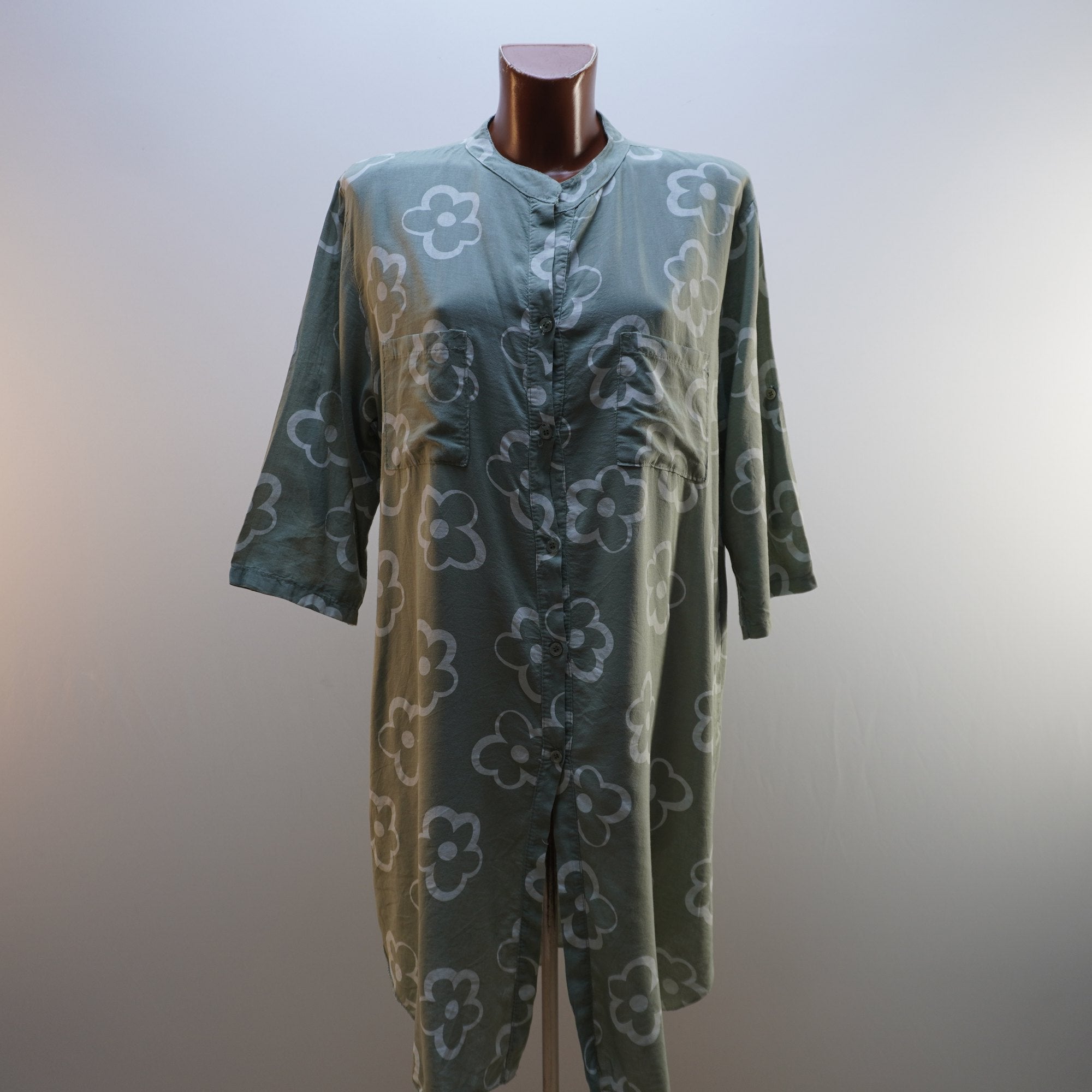 Vestido Italian Style para Mujer Usado - Verde, XL