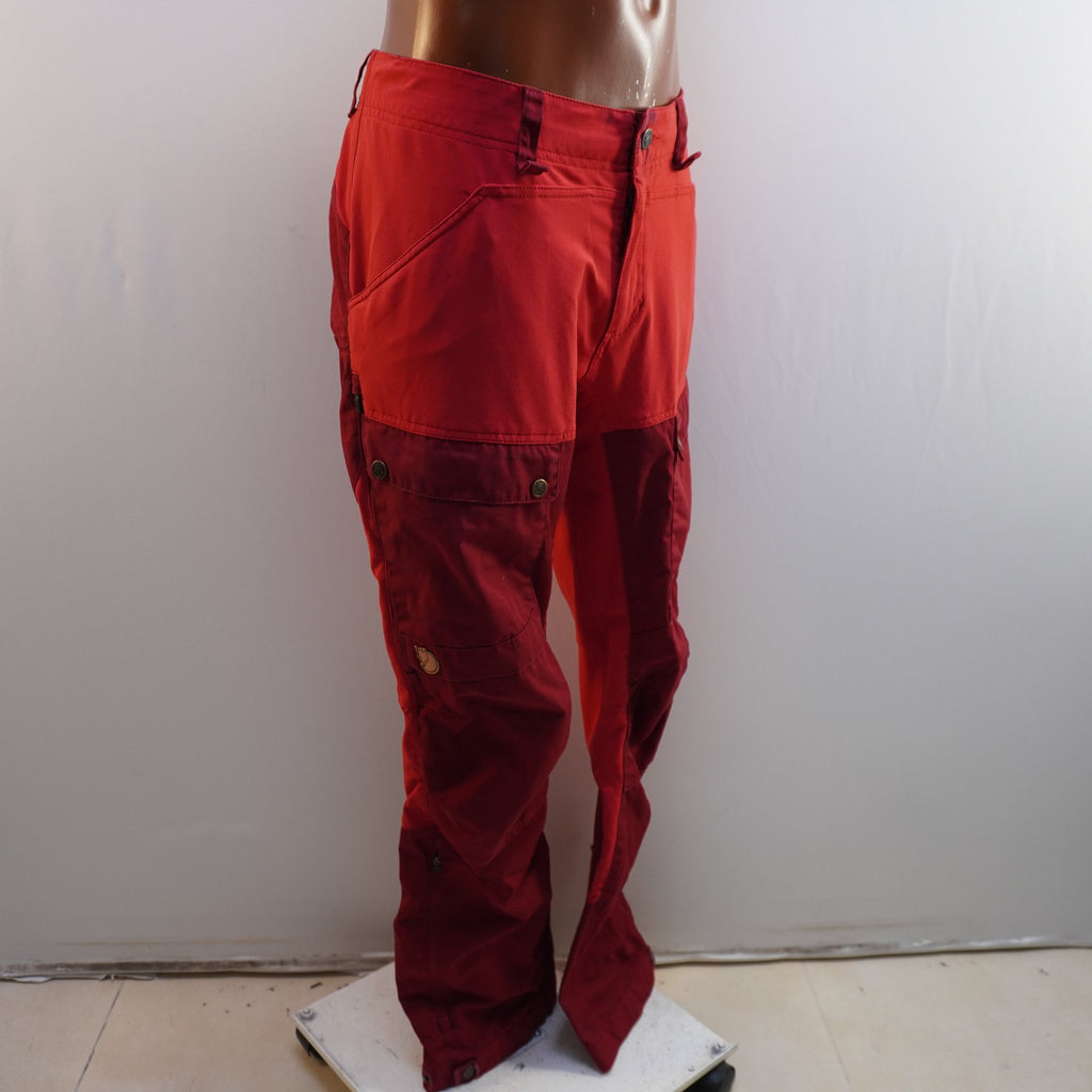 Pantalones tipo Cargo Fjallraven para Mujer Usados - Rojos, L