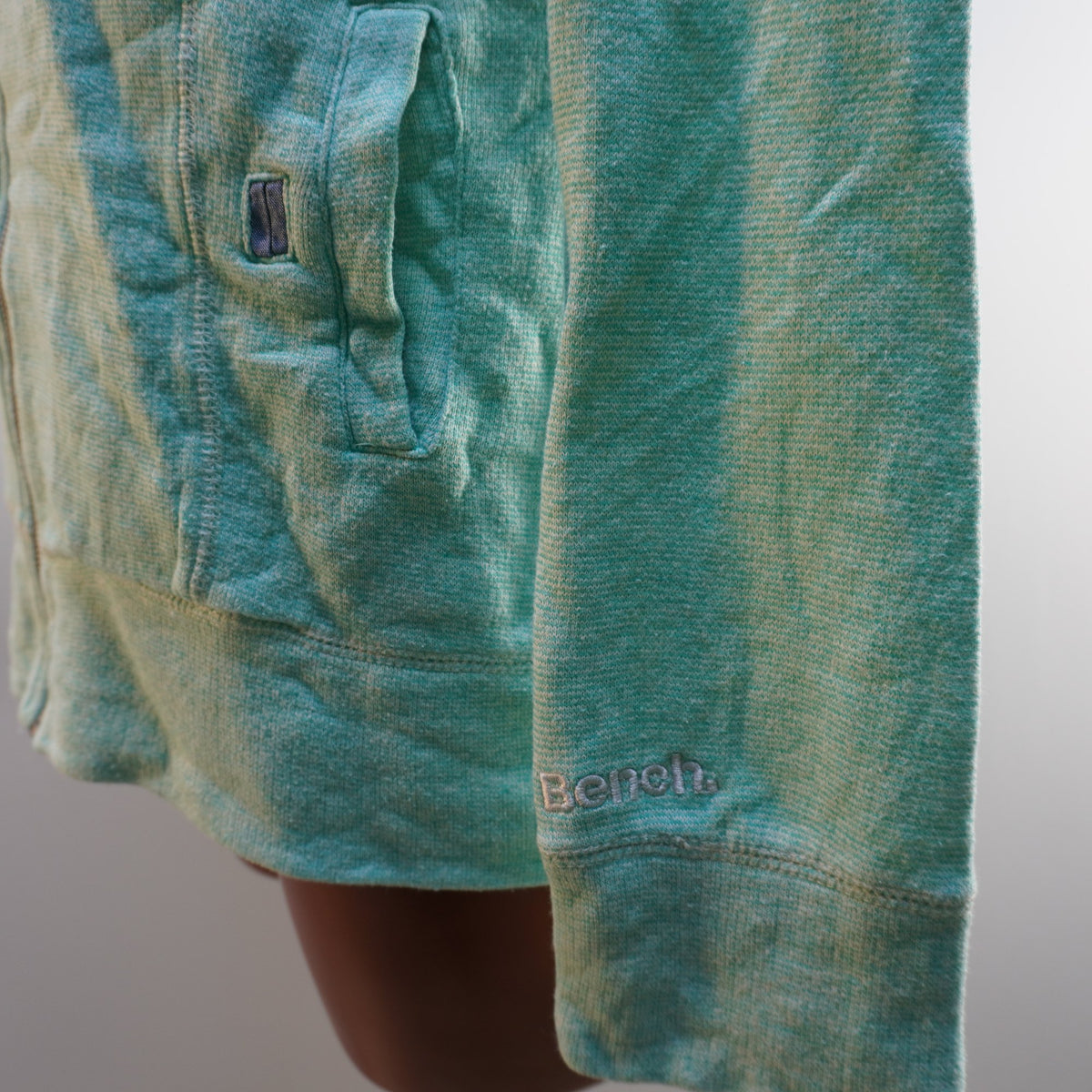 Sudadera con Capucha Bench para Mujer Usada - Verde, M