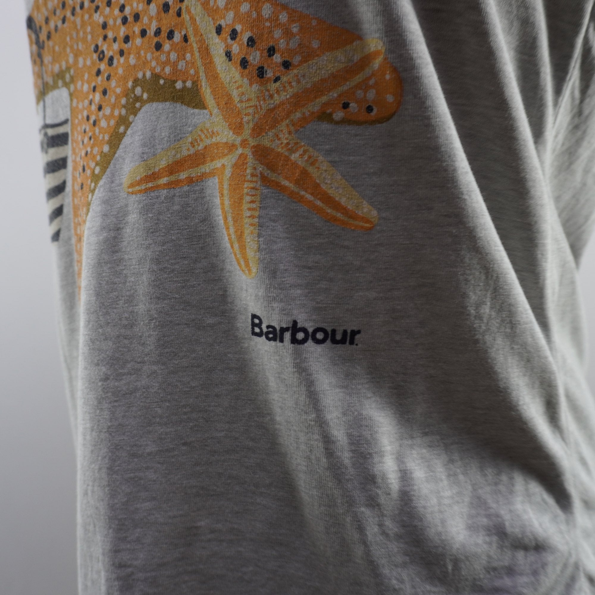 Camiseta Barbour para Mujer Usada - Gris, M