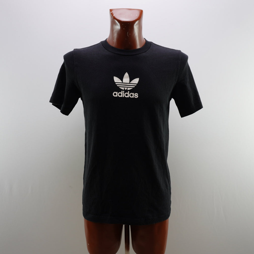 Camiseta de Manga Corta Adidas para Hombre Usada - Negra, S