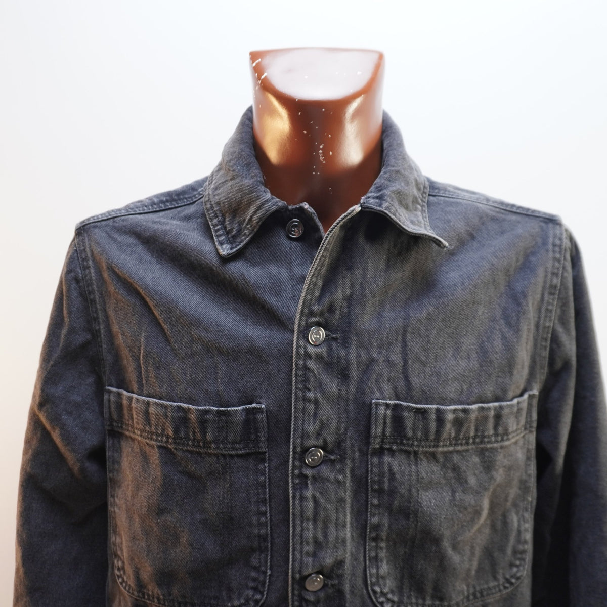 Cazadora Vaquera Reiss para Hombre Usada - Negra, XL