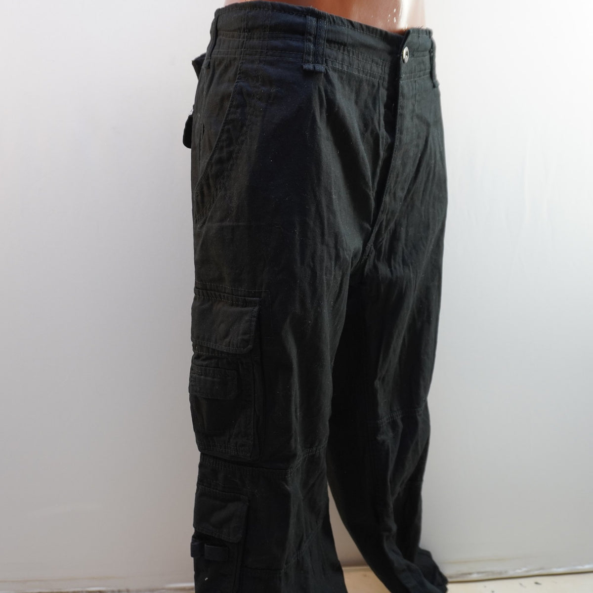 Pantalones Cargo Brandt para Hombre Usados - Negros, XXXL