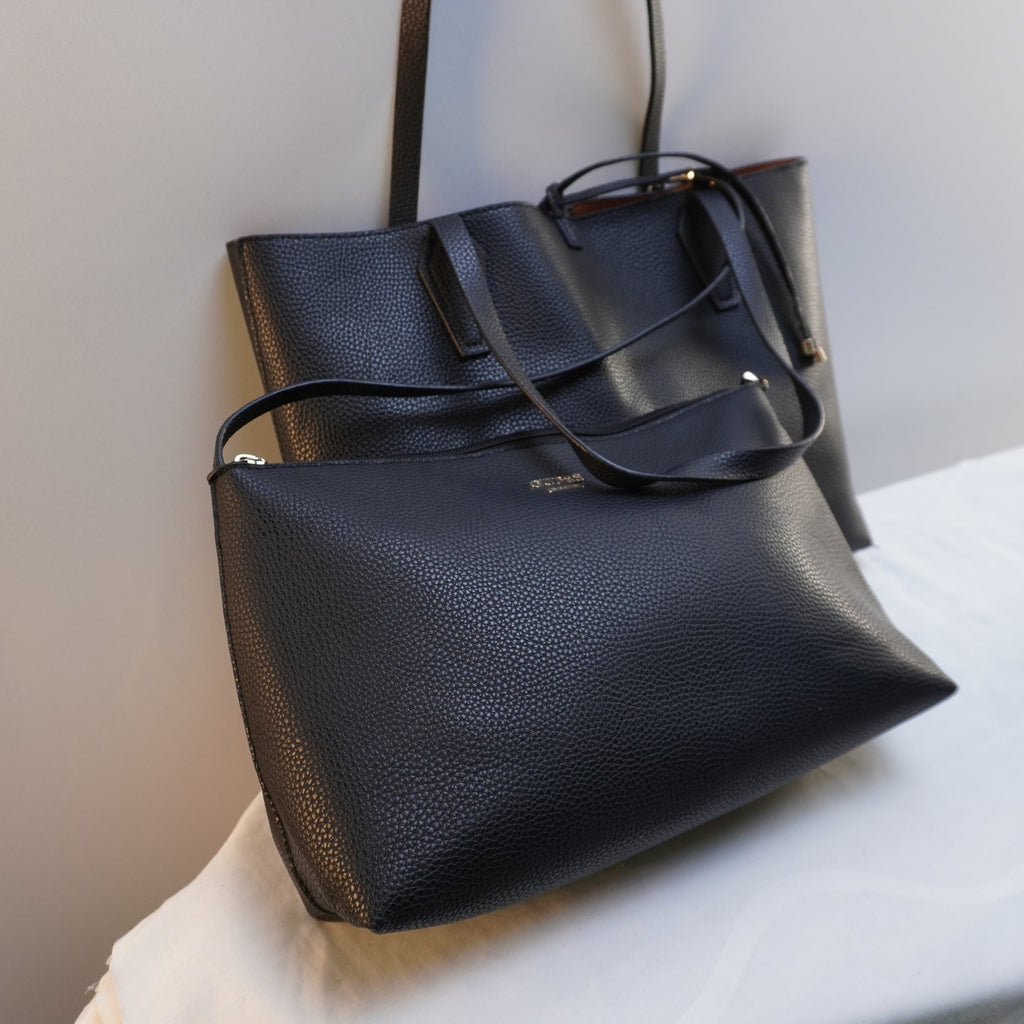 Bolso Baguette Guess para Mujer Usado - Negro