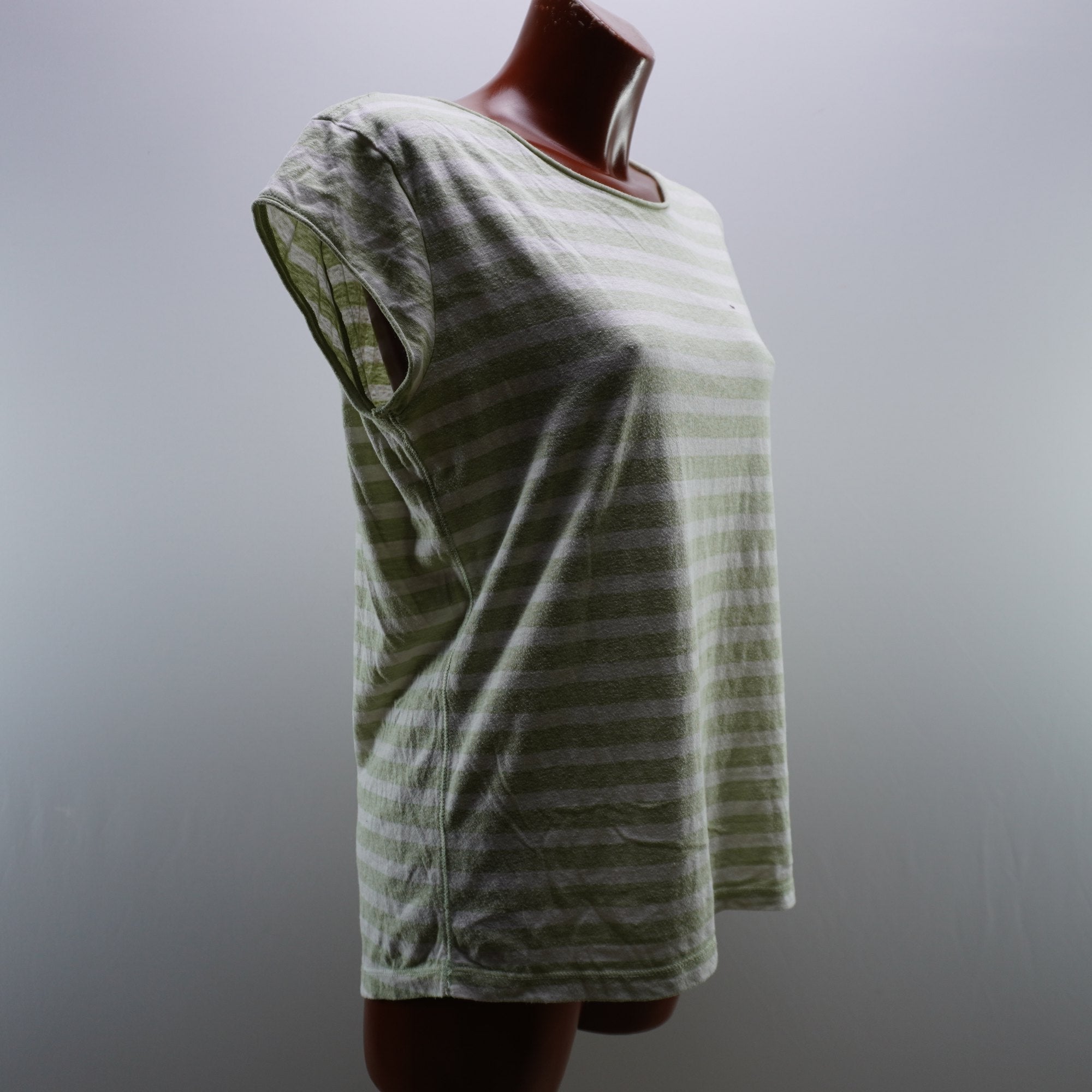 Camiseta de Manga Corta Tommy Hilfiger para Mujer Usada - Verde, L