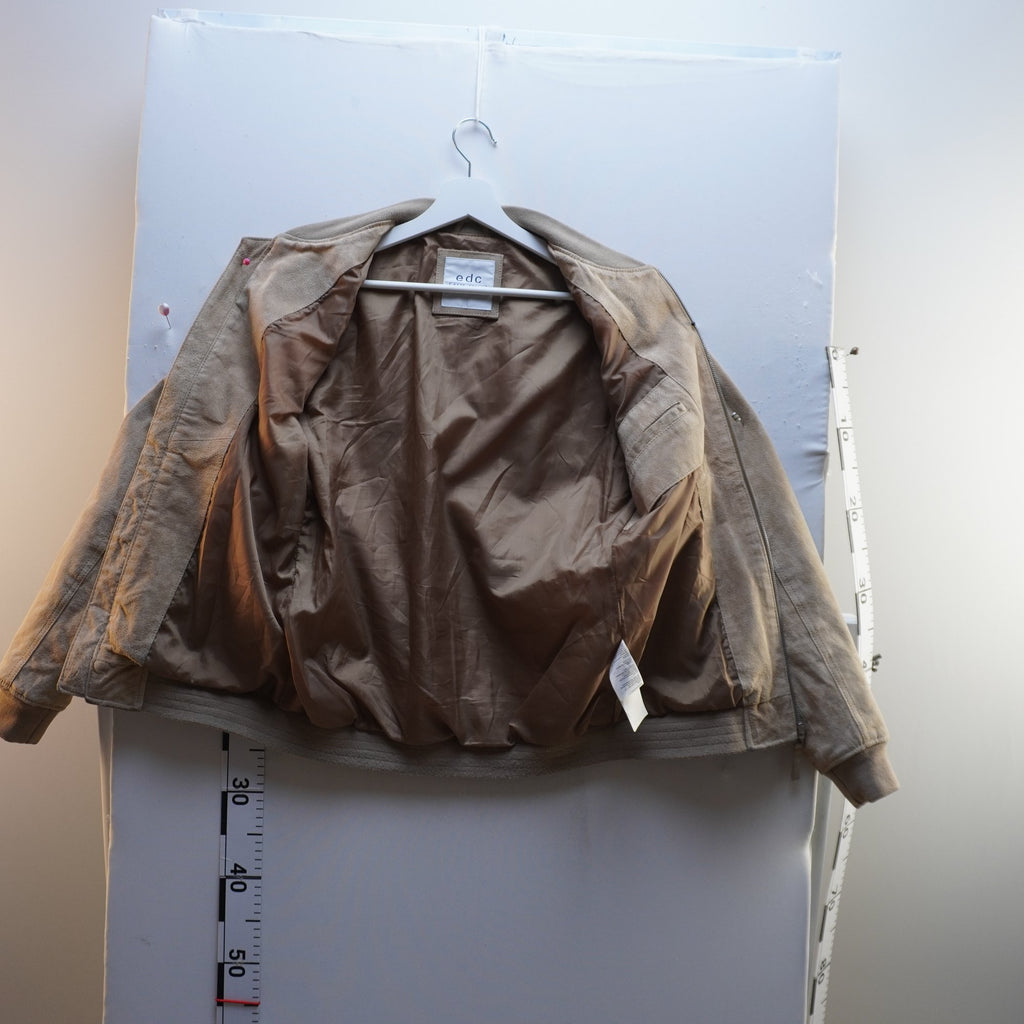 Chaqueta Bomber EDC para Mujer Usada - Beige, S