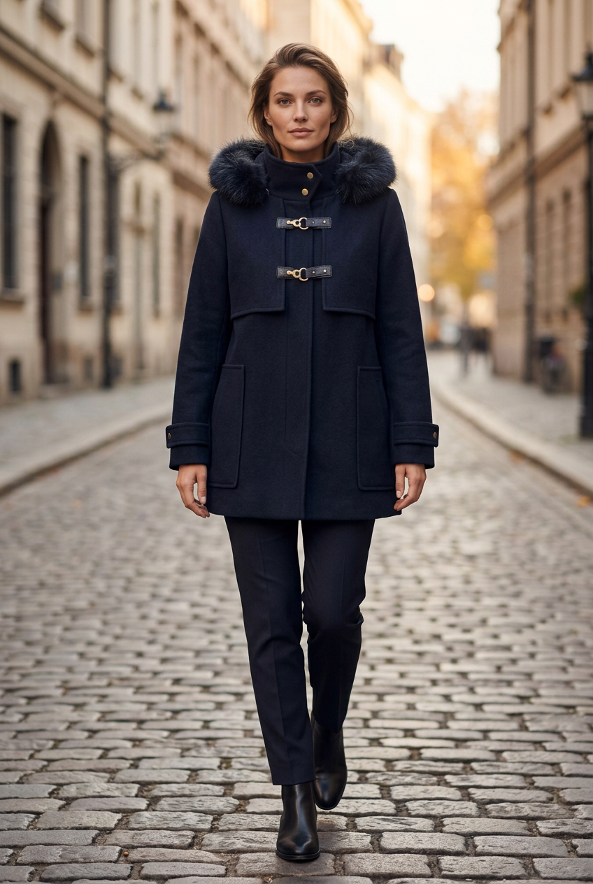 Sobretodo R essentiel para Mujer Usado - Negro, XXXL