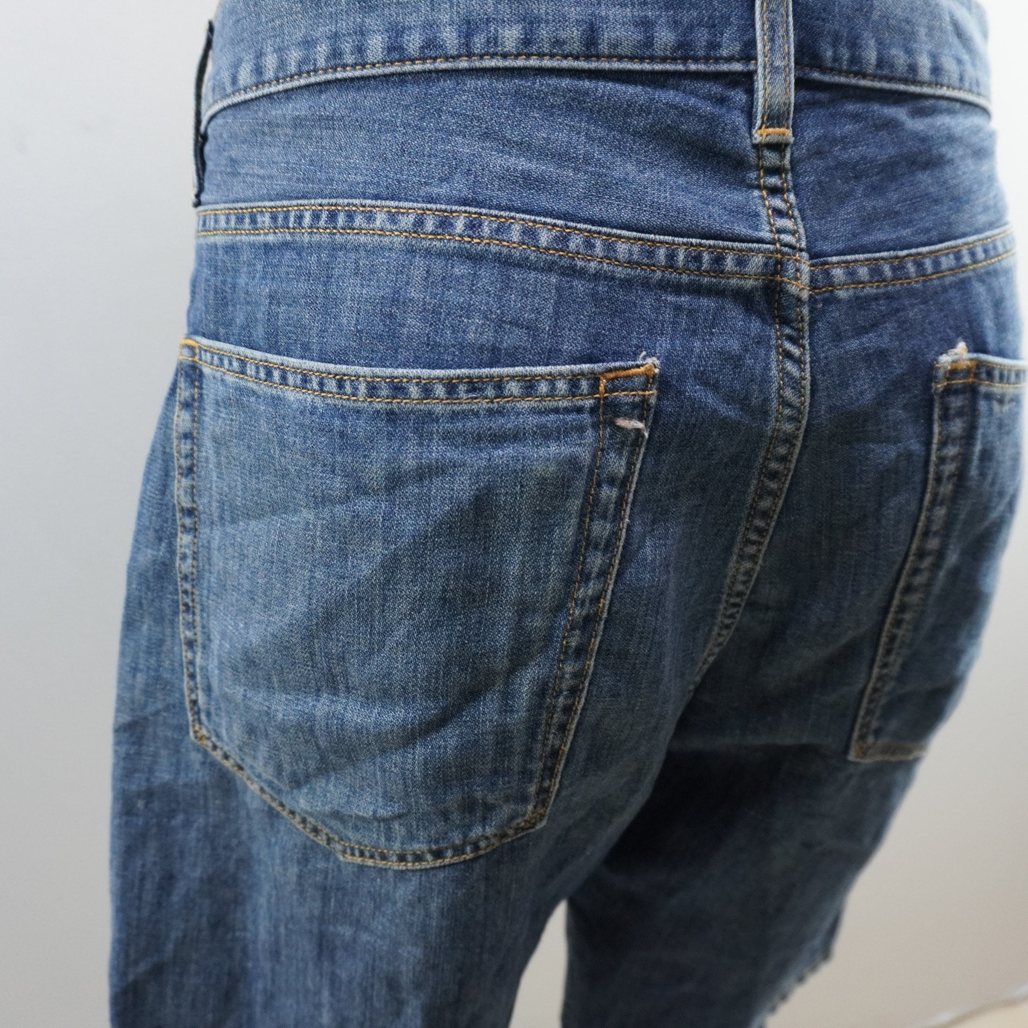Pantalones Cortos Vaqueros Lacoste para Hombre Usados - Azul, XL