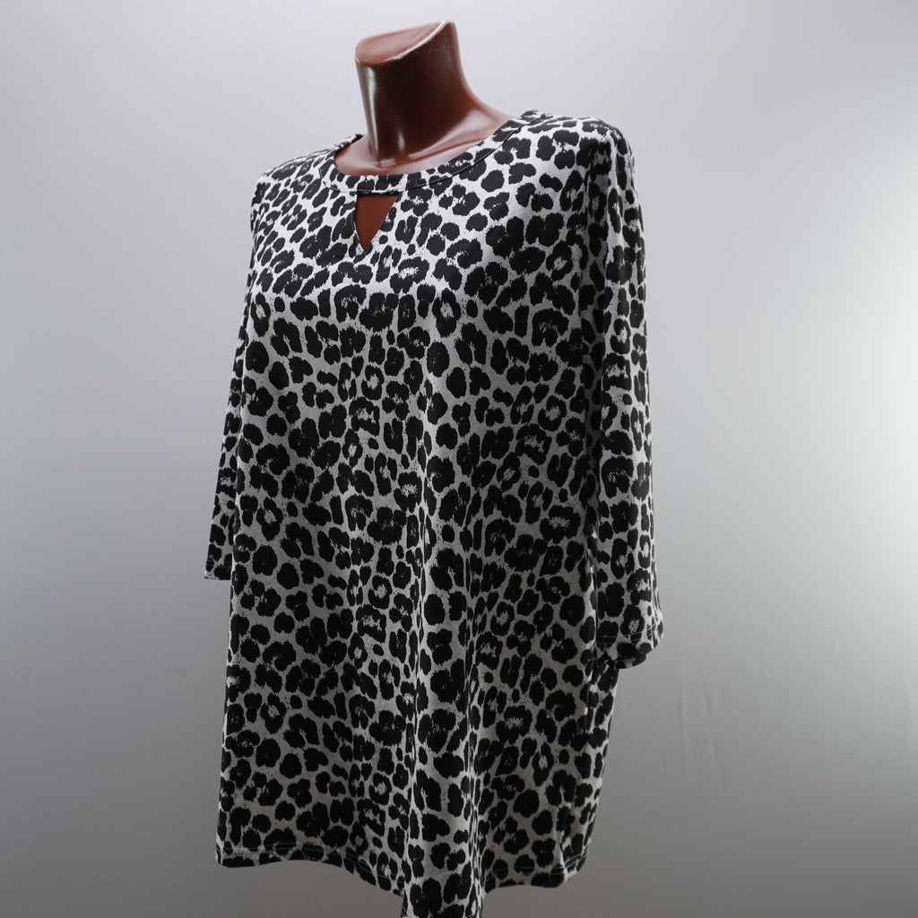 Camiseta Ulla Popken para Mujer Usada - Negra, XXXL