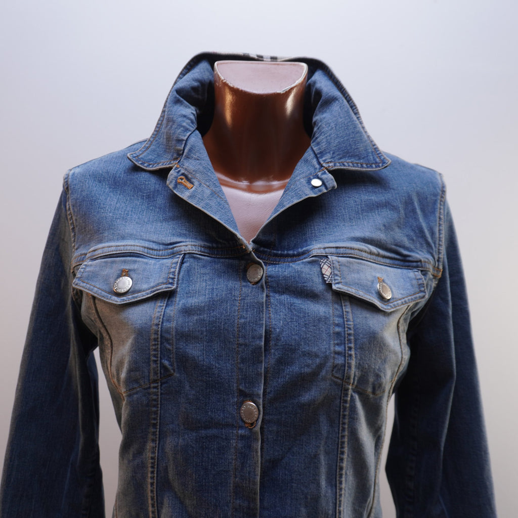 Cazadora Vaquera Burberry para Mujer Usada - Azul, M