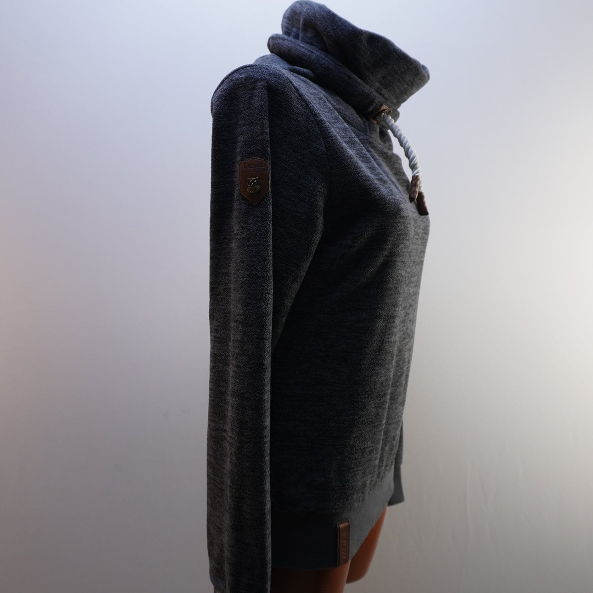 Sudadera con Capucha Naketano para Mujer Usada - Gris, M