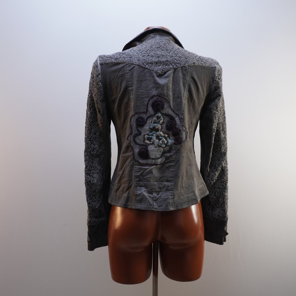 Blazer Bottega para Mujer Usado - Gris, Mediano (M)