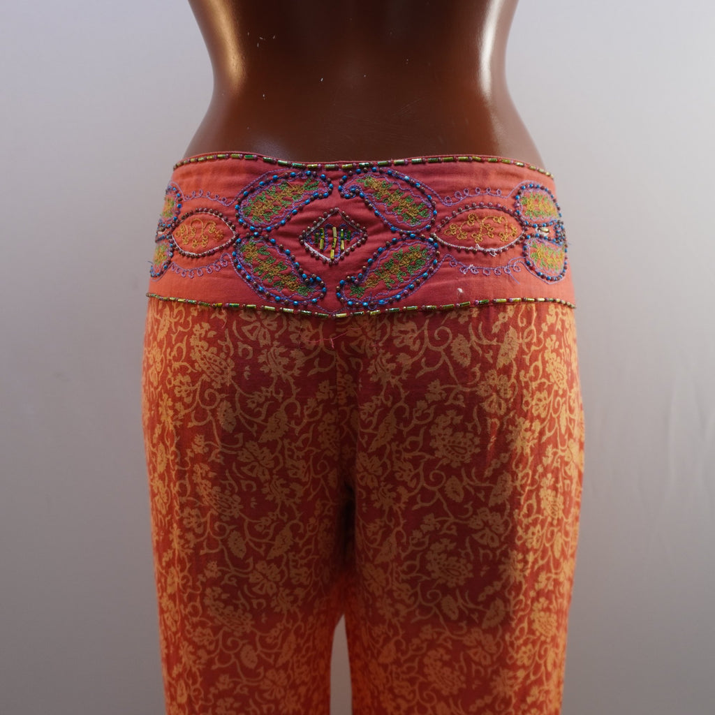 Pantalones Harén HHG para Mujer Usados - Naranja, L