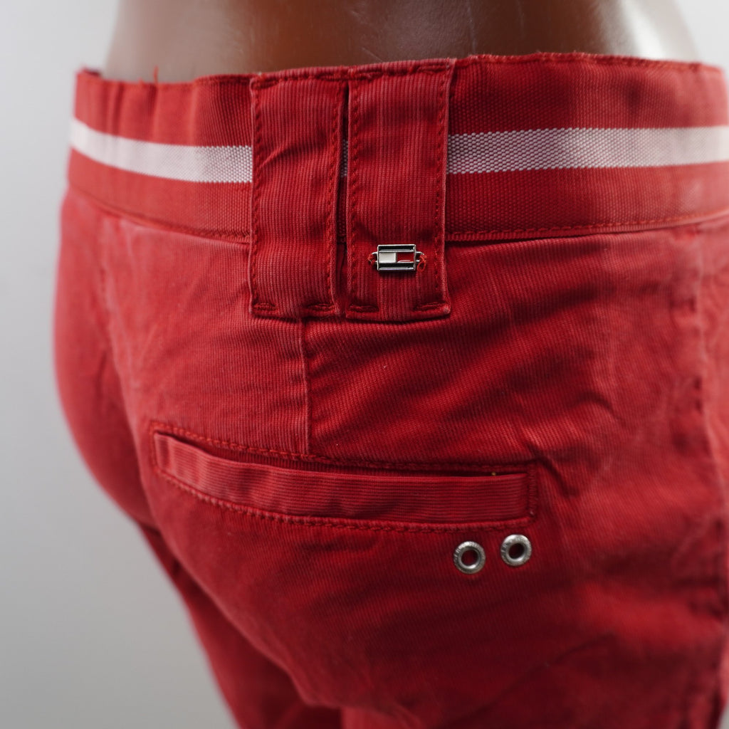 Pantalones Cortos Vaqueros Tommy Hilfiger para Mujer Usados - Rojo, S