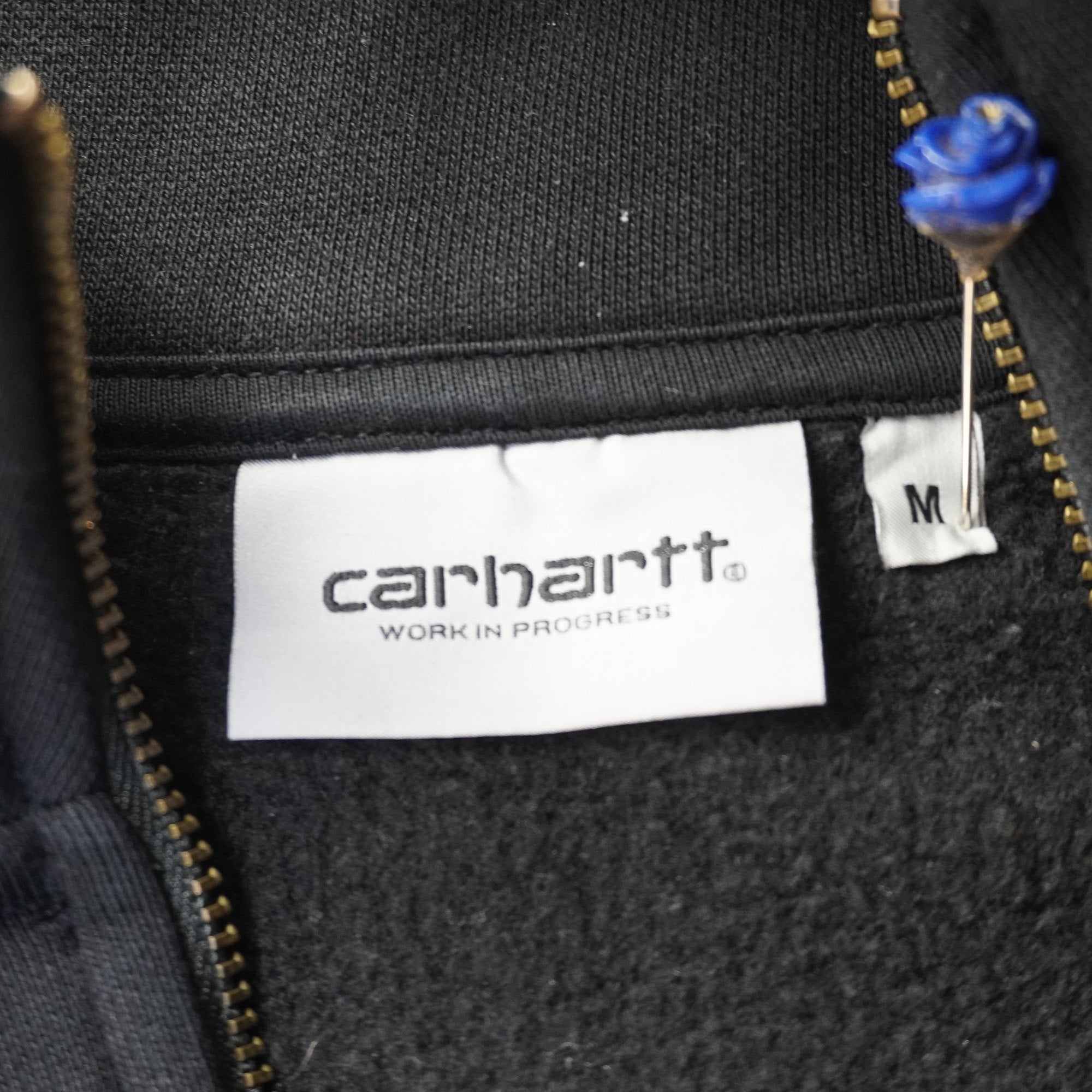 Sudadera con Capucha Carhartt para Hombre Usada - Negra, M