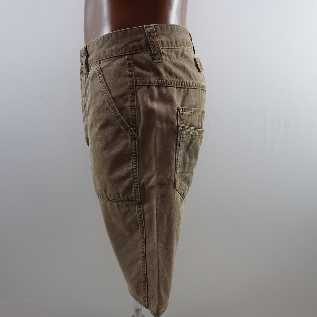 Pantalones Cortos Vaqueros Zara para Hombre Usados - Marrón, S