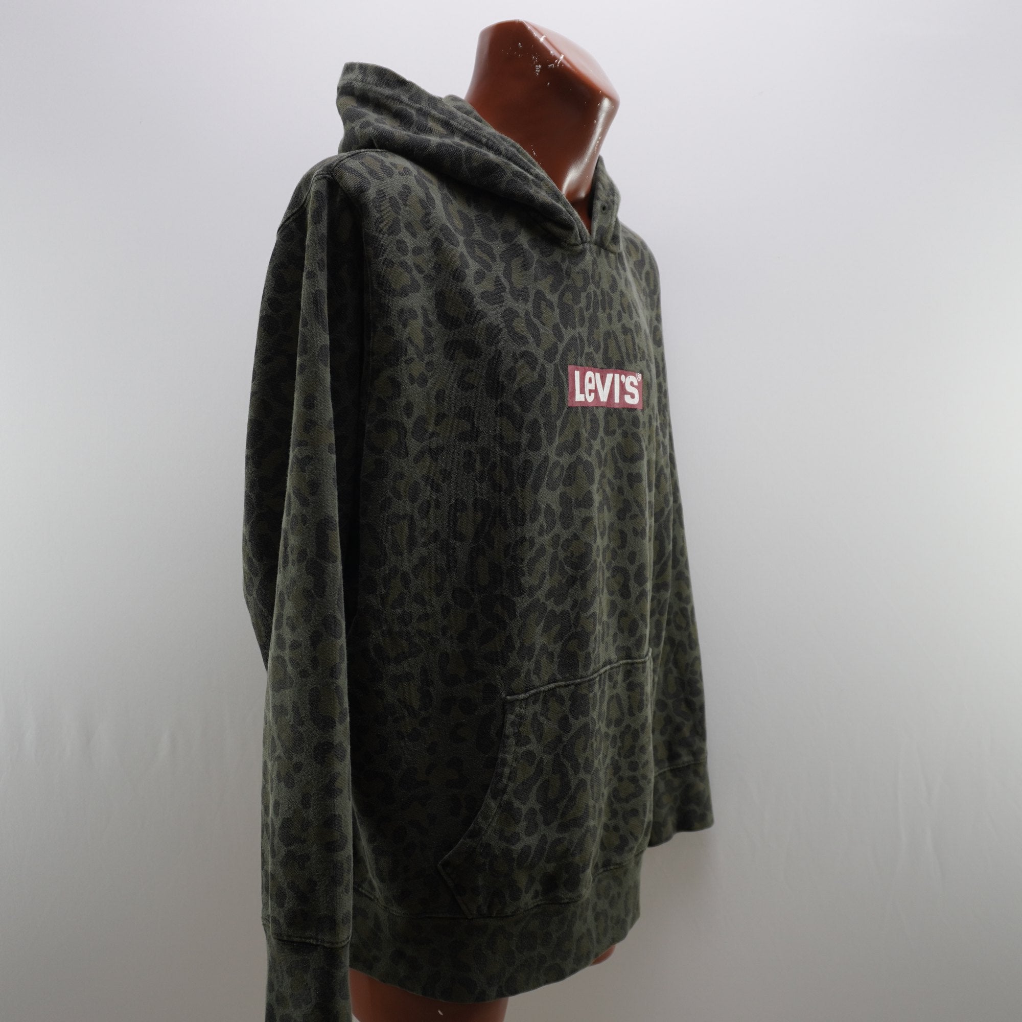 Sudadera con Capucha Levi's para Hombre Usada - Verde, XXL