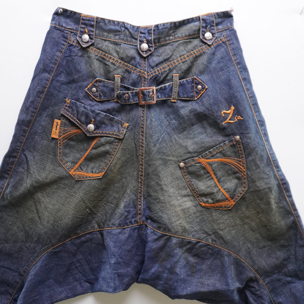 Pantalones Cortos Vaqueros Zsa Zsa Lawinsky para Mujer Usados - Azul Marino, M