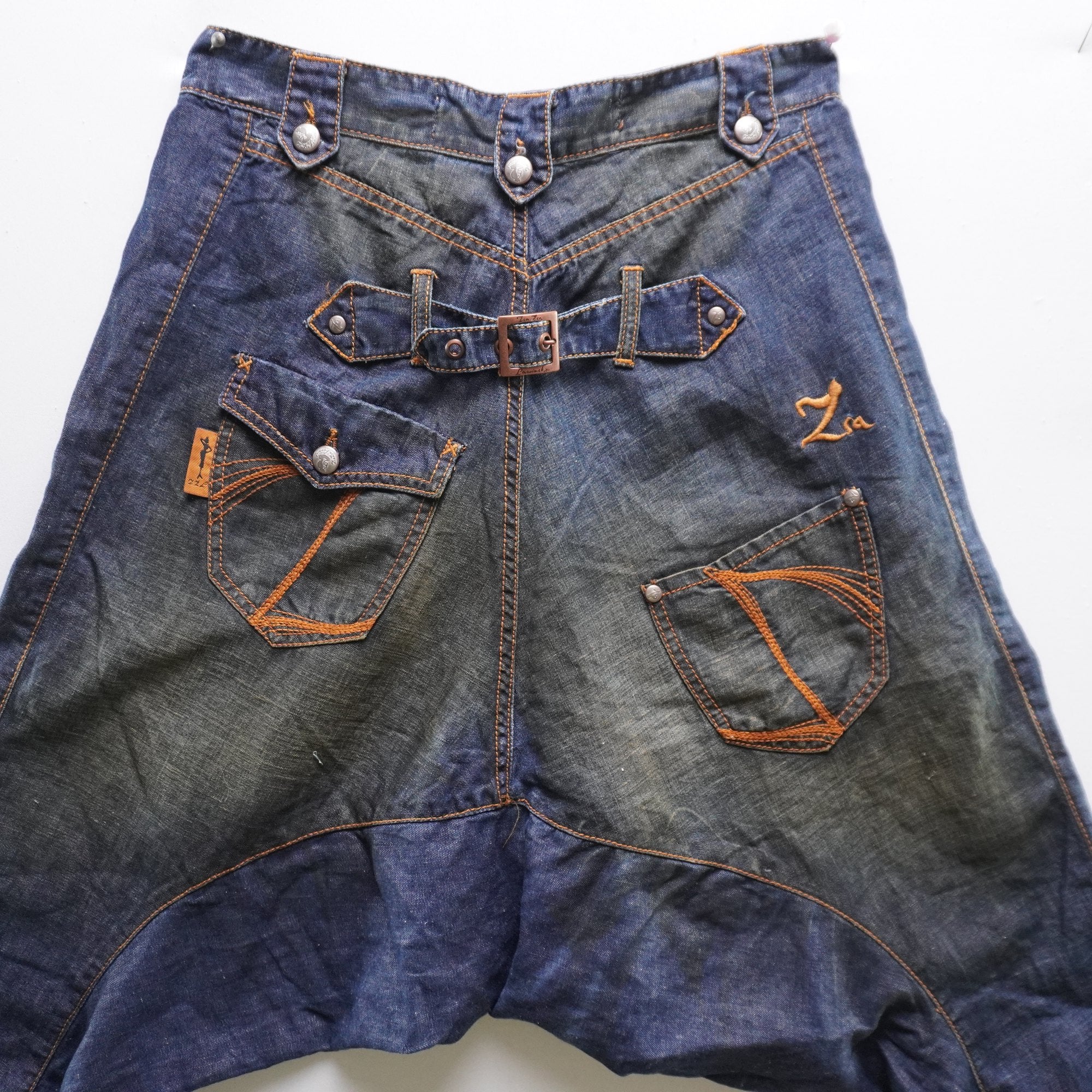 Pantalones Cortos Vaqueros Zsa Zsa Lawinsky para Mujer Usados - Azul Marino, M
