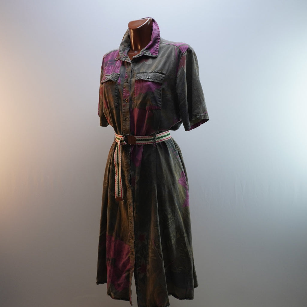 Vestido Desigual para Mujer Usado - Verde, XXXL