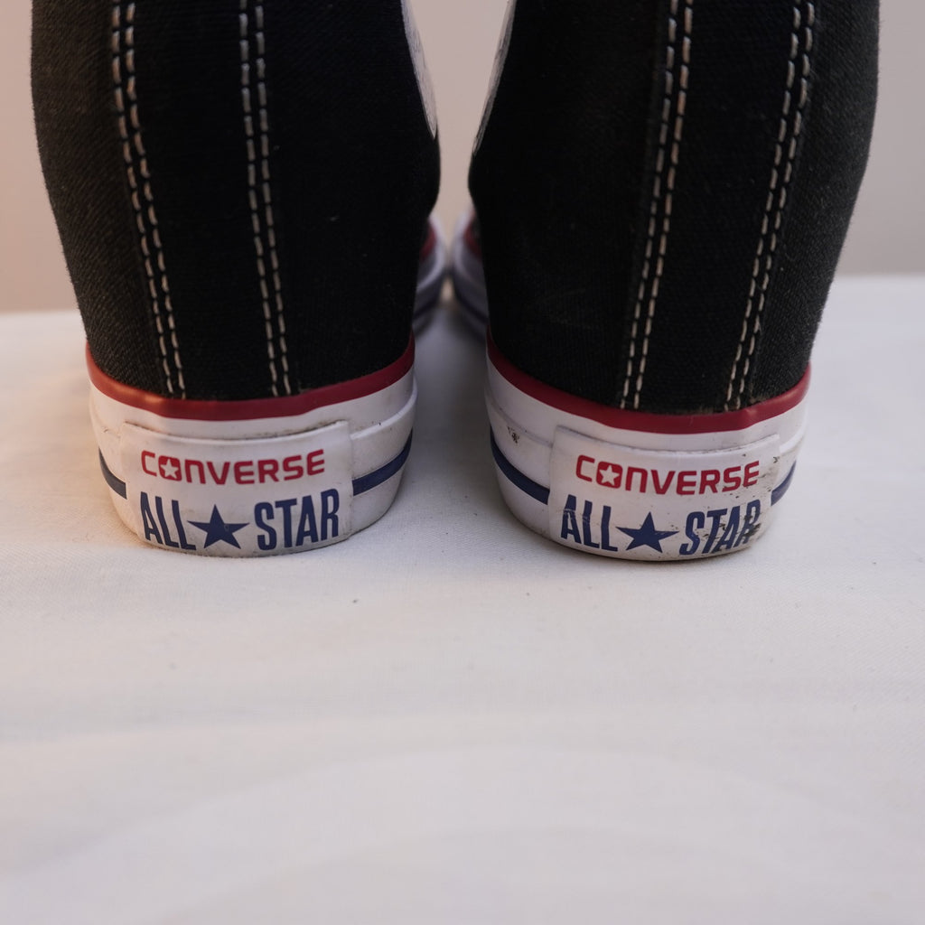 Zapatillas Converse para Mujer Usadas - Negro, Talla 37
