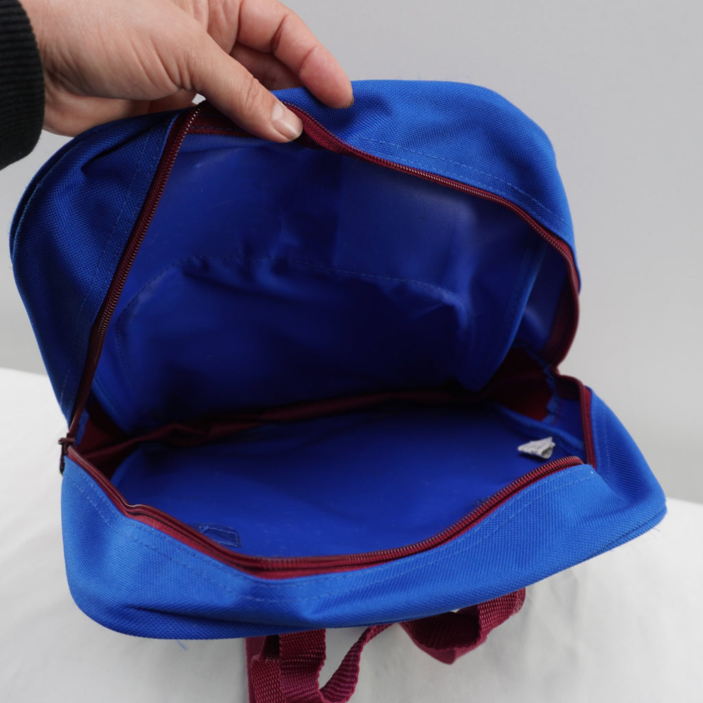 Mochila Escolar Barcelona para Hombre Usada - Azul, Muy Buen Estado