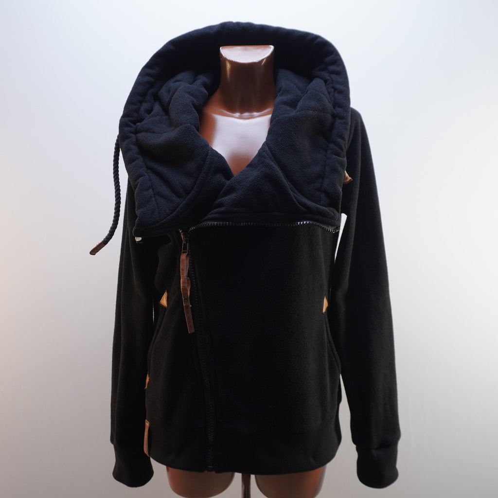 Sudadera con Capucha Naketano para Mujer Usada - Negra, XL