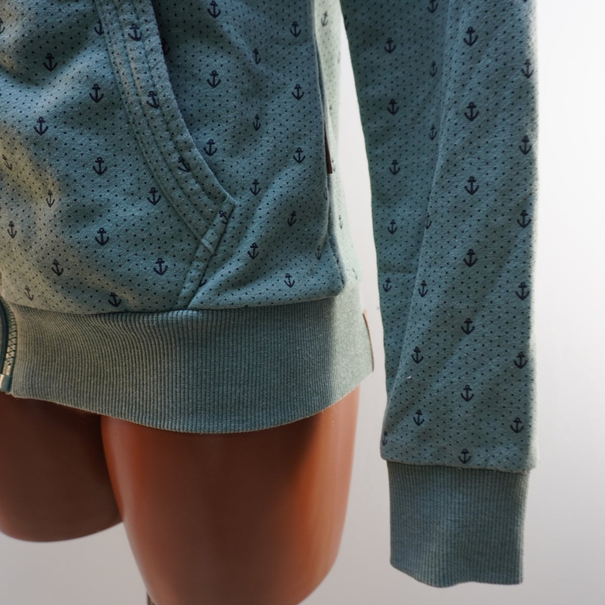 Sudadera con Capucha Naketano para Mujer Usada - Verde, M