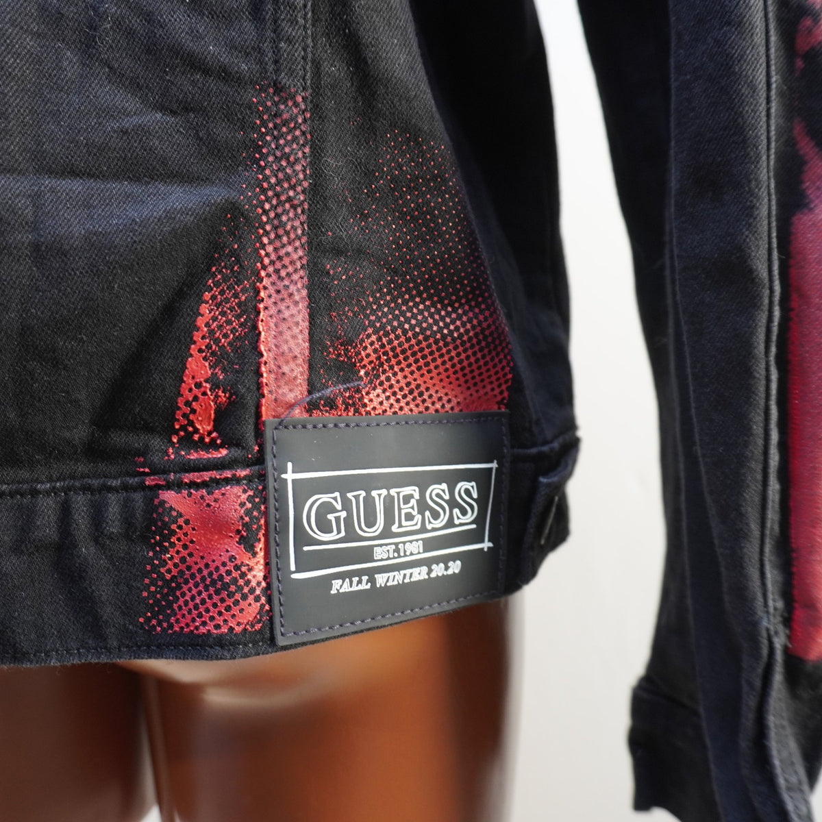 Cazadora Vaquera Guess para Mujer Usada - Negra, XL