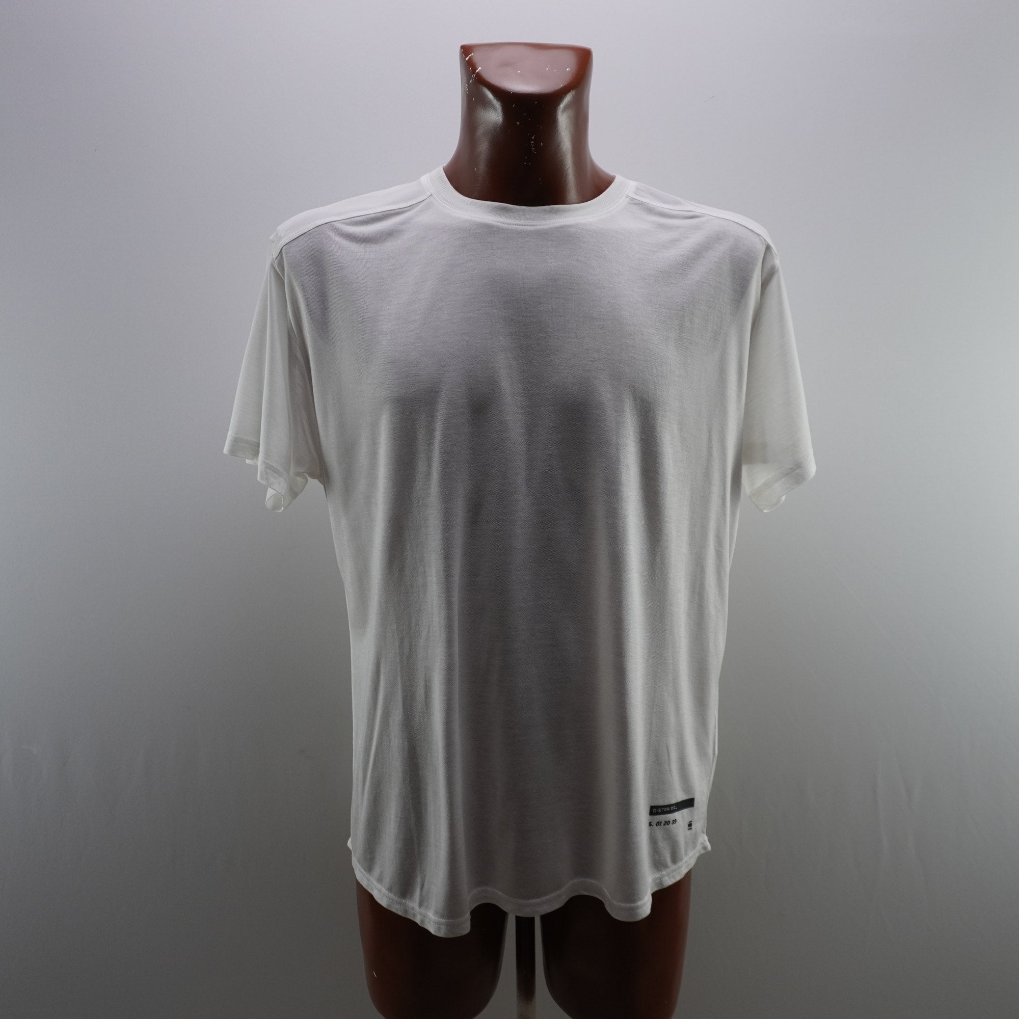 Camiseta de Manga Corta G-Star para Hombre Usada - Blanco, S