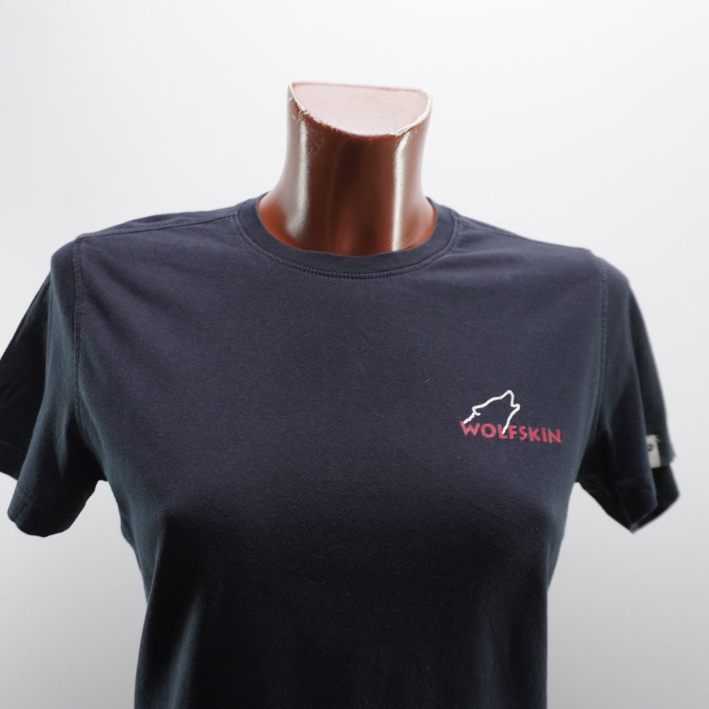 Camiseta de Manga Corta Jack Wolfskin para Mujer Usada - Negro, M