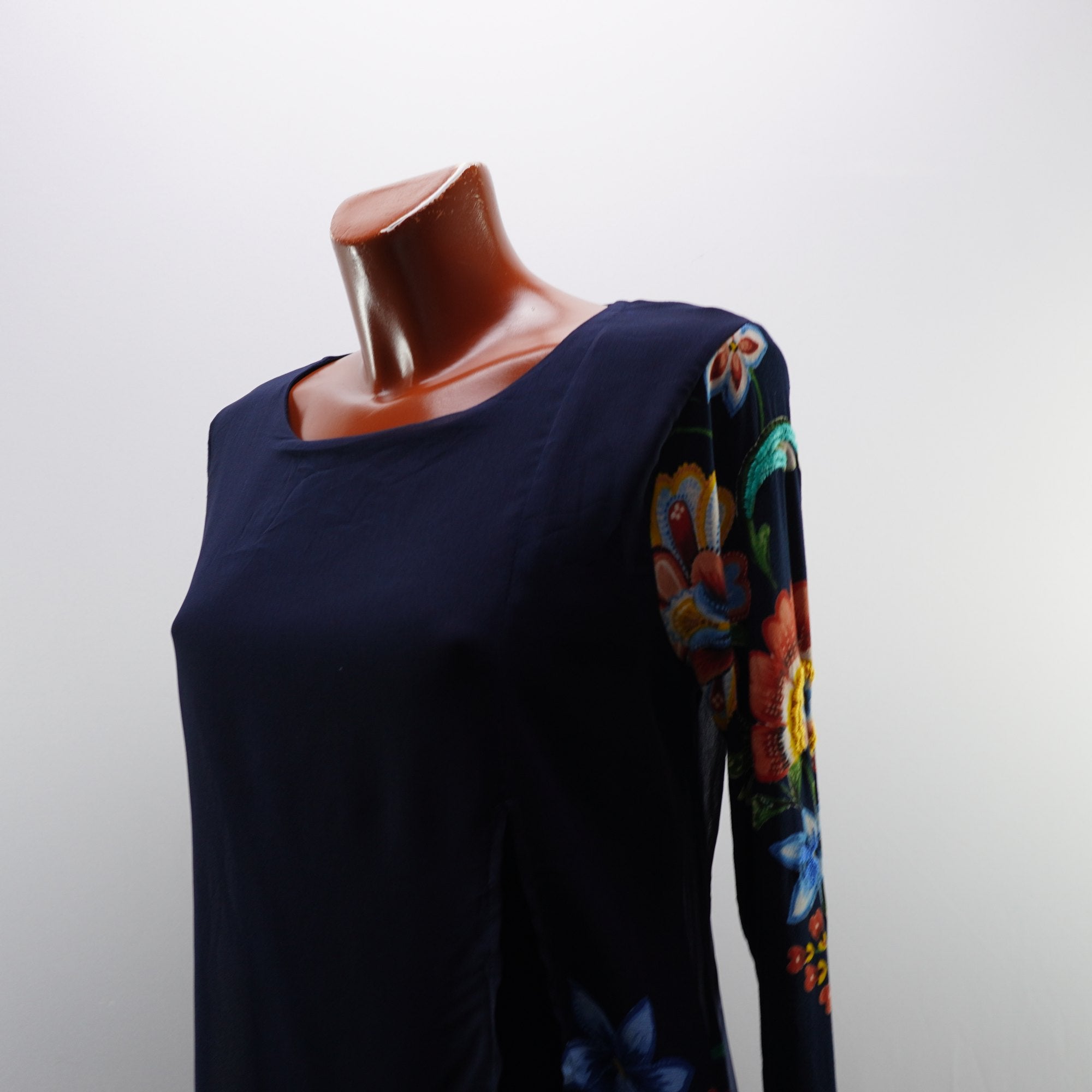 Vestido Desigual para Mujer Usado - Azul Marino, XL