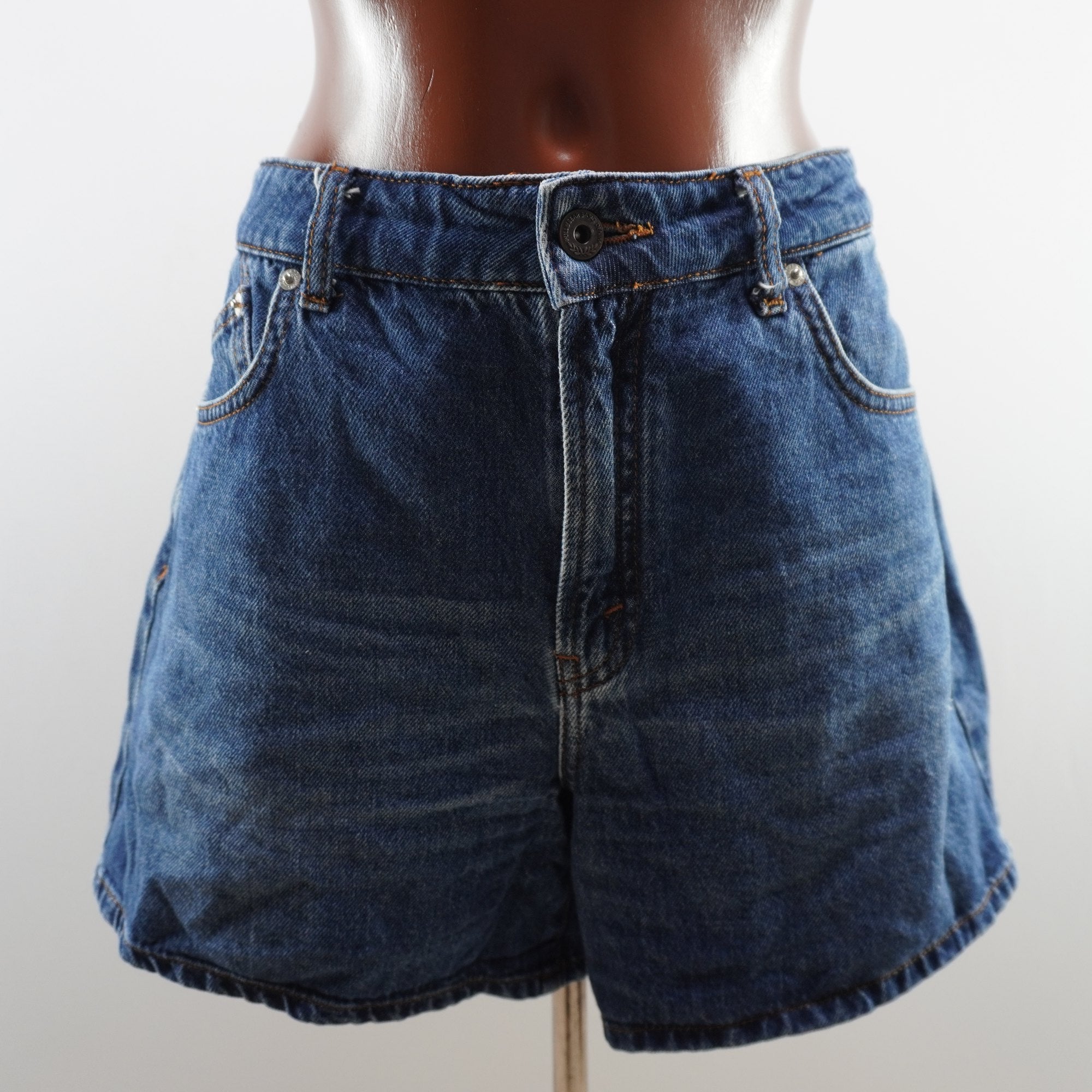 Pantalones Cortos Vaqueros Pull & Bear para Mujer Usados - Azul, L