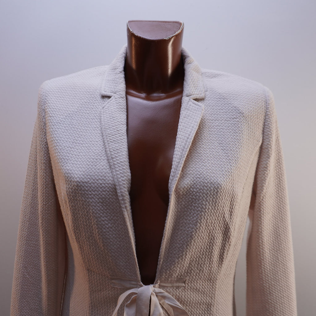Blazer Betty Barslay para Mujer Usado - Beige, XL