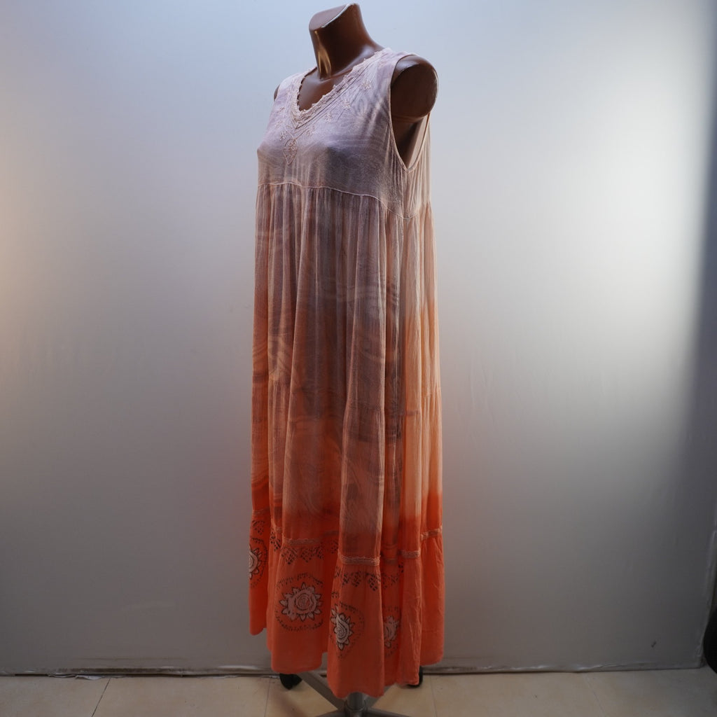 Vestido Corte Hindu para Mujer Usado - Multicolor, XL
