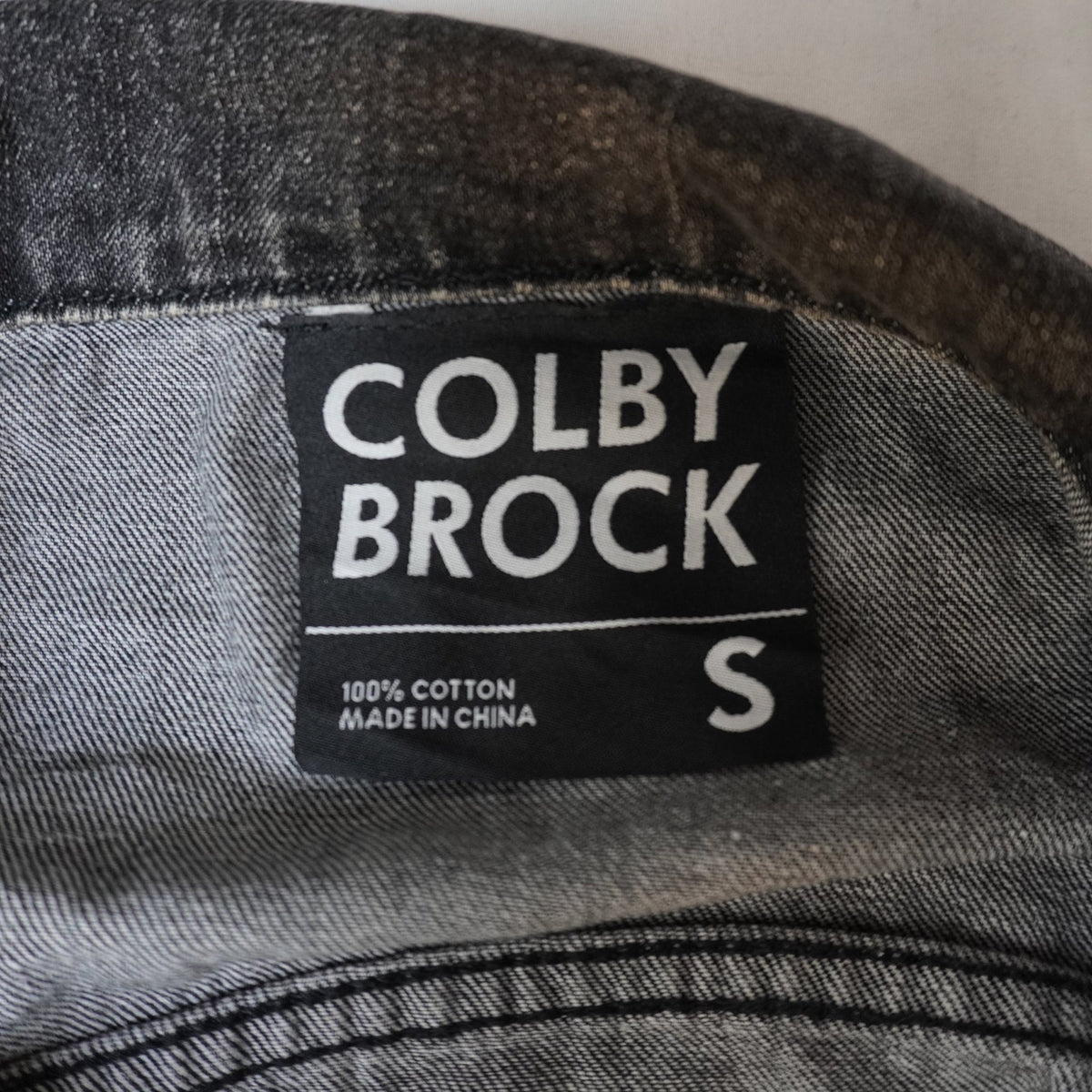 Sudadera con Capucha Colby Brock para Hombre Usada - Negra, Pequeño (S)