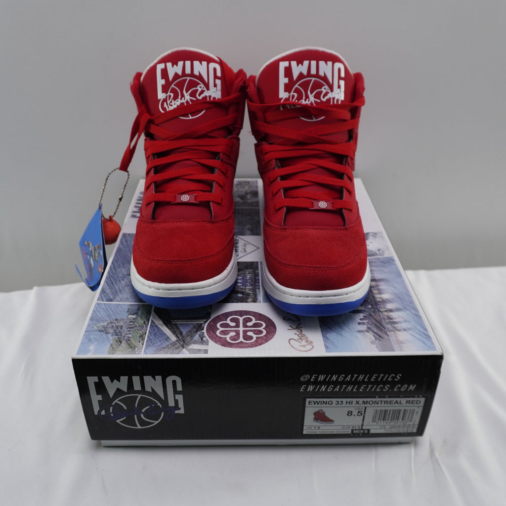 Zapatillas Patrick Ewing 33 Montreal para Hombre Usadas - Rojo, 41.5
