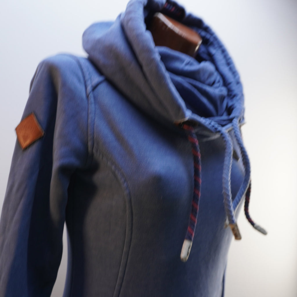 Sudadera con Capucha Naketano para Mujer Usada - Azul, S